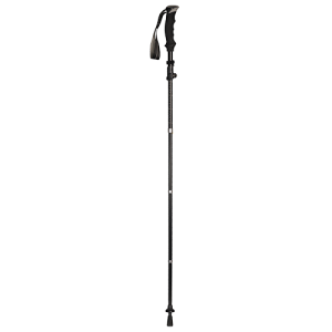 Bastón plegable de aluminio para senderismo y trekking con mango ergonómico de goma eva