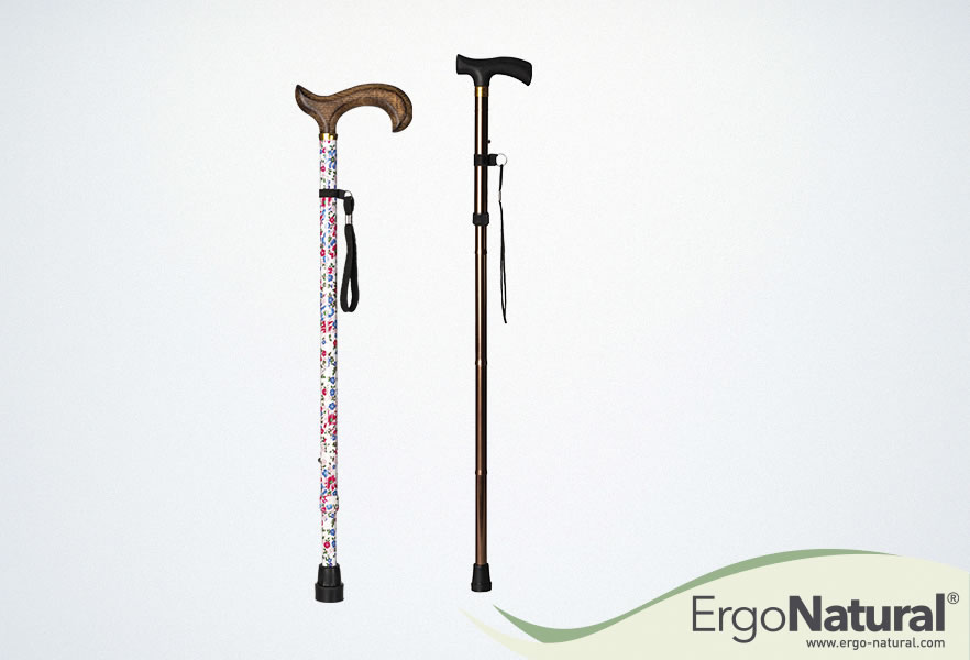 bastones de aluminio para caminar